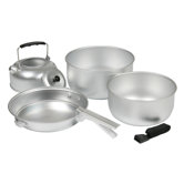 5 Pieces Aluminium Cook Set With Kettle