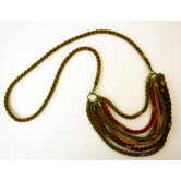 Rachel Paula Fall Silk Rope Necklace