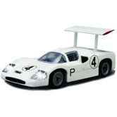 Chaparral 2F Slot Car in White