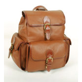 Drawstring Backpack with Front Flap