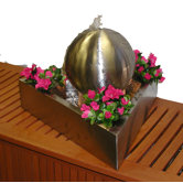 Triangle Tabletop Sphere Fountain