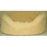 Sheepskin Lounger Pet Bed