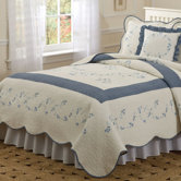 Forgetting Me Not Cotton Quilt