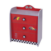 Kommode "Turbo New Special" in Rot