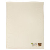 with a Moo Moo Match Back Crib Throw