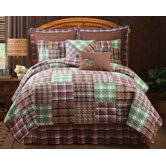 Lodge Plaid Quilt Set