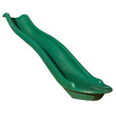 Green Rave Slide for 5' Deck Height - Slide Upgrade for Play Sets