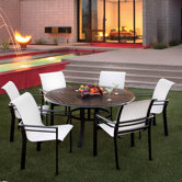Southern Cay Sling 7 Piece Dining Set
