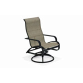 Evolution Sling Ultimate Swivel Tilt High Back Dining Arm Chair