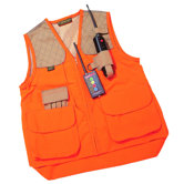 Right Handed Gun Dog Vest in Orange