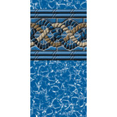 Mystri-Gold Oval Uni-Bead Pool Liner