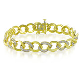 Round Cut Diamond Bracelet