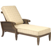 Del Cristo Chaise Lounge with Cushion