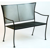 Amelie Metal Garden Bench