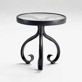Ramsgate Acrylic Top Occasional Side Table