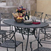 Delphi Round Dining Table - Cast Top