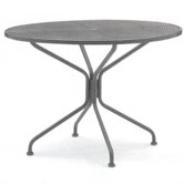 Briarwood Round Umbrella Dining Table
