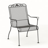 Windflower Mesh Stackable High Back Lounge Chair