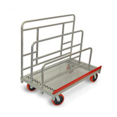 Heavy Duty Waterfall Panel / Sheet Mover 8" Phenolic Casters, All Swivel