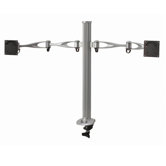 Dual Monitor Desktop Mount Dual Swing Arm