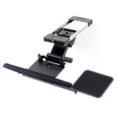 Fully Adjustable Ergonomic Keyboard Mouse Tray-Ball Bearing-Spring