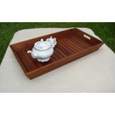 Solid Teak Serving and Storage Tray