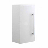Wall Mounted Design Cupboard in High Gloss White