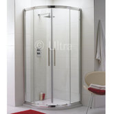 Roma Quadrant Shower Enclosure in Polished Chrome