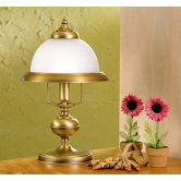 Rustik Marble One Light Small Table Lamp