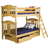 Lyndon Twin over Twin Bunk Bed with Storage