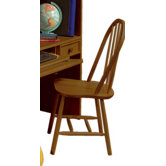 Mission Traditional Bow Back Desk Chair