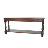 Joy Colonial 4 Drawer Console Table