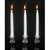 Twist Taper Candles (Set of 12)