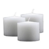 Unscented Votive Candles (Set of 12)
