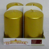 Unscented Pillar Candle (Set of 4)