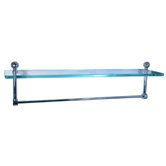 Universal 22" Single Shelf with Towel Bar