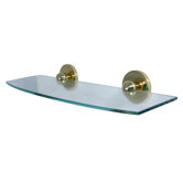 Skyline Beveled Glass Shelf
