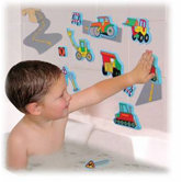 Magic Creations Road Construction Bath Set