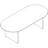 Stellar Racetrack Conference Panel Base Table