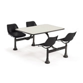 Group/Cluster Table and Chairs 65" x 48" Picnic Table