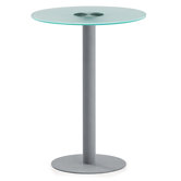 Net Series 19" Table Top in Frosted Glass