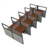 Privacy Station Panel System 2x4 Configuration
