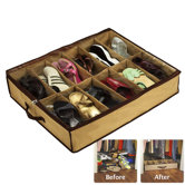 Shoes Under Space Saving Solution