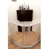 3-tlg. Thekenset "Crystal Bar"
