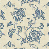 French Dressing Jacobean Floral Scroll Wallpaper