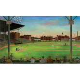 York Kids IV Under The Lights Chair Rail Mural