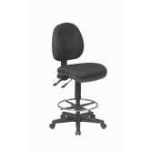 Height Adjustable Drafting Chair with Footring
