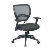 SPACE Deluxe Mid-Back Managerial Chair with Arms
