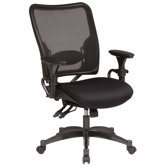 SPACE Dual Function Mid-Back Managerial Chair with Arms