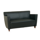Leather Love Seat